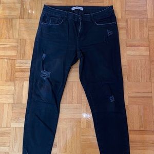 Super distressed Zara jeans